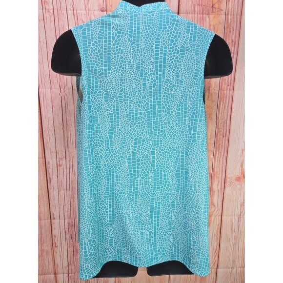 Nike Dri-Fit Womens Teal Sleeveless Top XXL - Picture 2 of 7